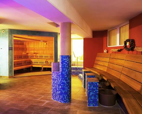 Der ANCONIA SPA bietet eine Vielzahl an Saunen und Ruheräumen.