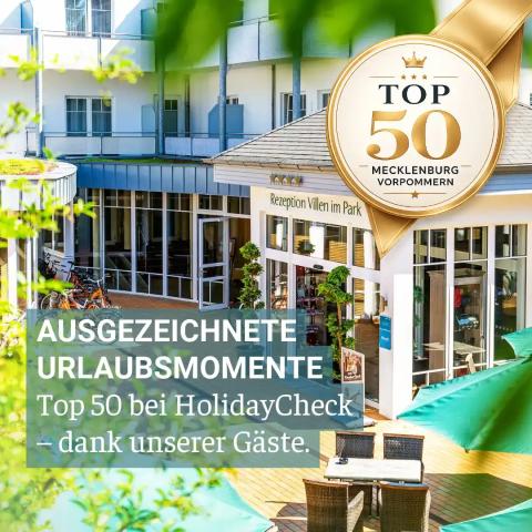 HolidayCheck Top 50 Mecklenburg-Vorpommern