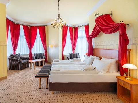 Beispiel: Badezimmer in der Suite im Haupthaus