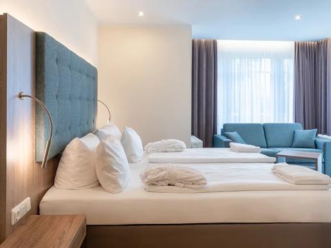 Unsere Komfortzimmer in den Villen im Park